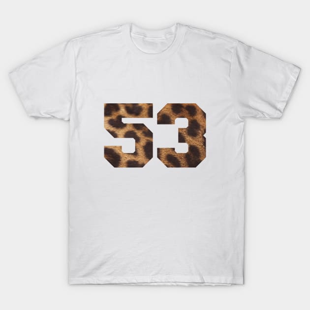 Football 53 T-Shirt by Janisworld